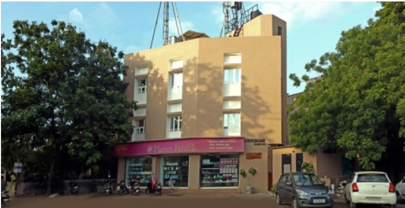 Positive Aura 1 PG building in Bopal, Ahmedabad
